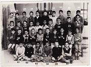 ECOLE DE TIARET GARCONS 1954 CM1